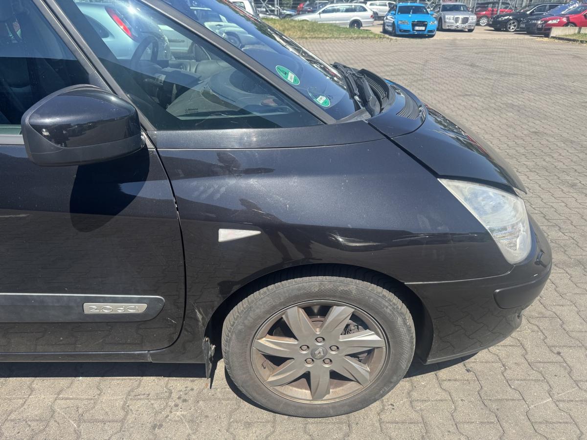 Renault Espace 4 original Kotfl&uuml;gel vorn rechts NV676 Schwarz Bj.2011